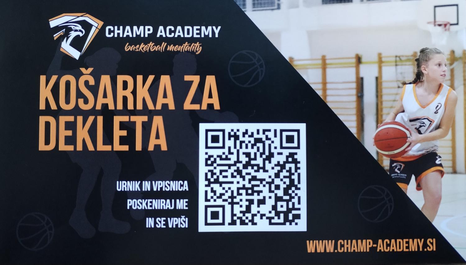 Letak za Champ Academy