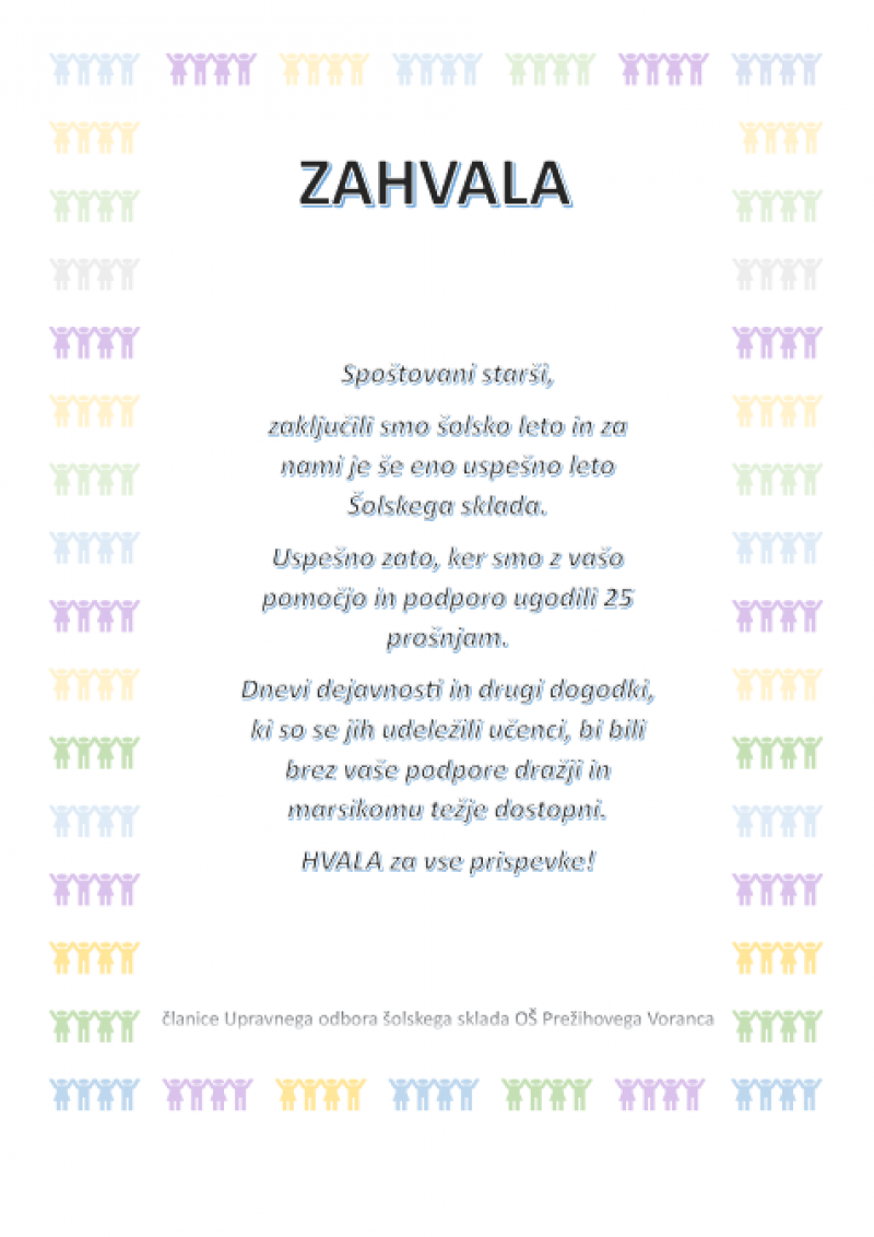 Zahvala 