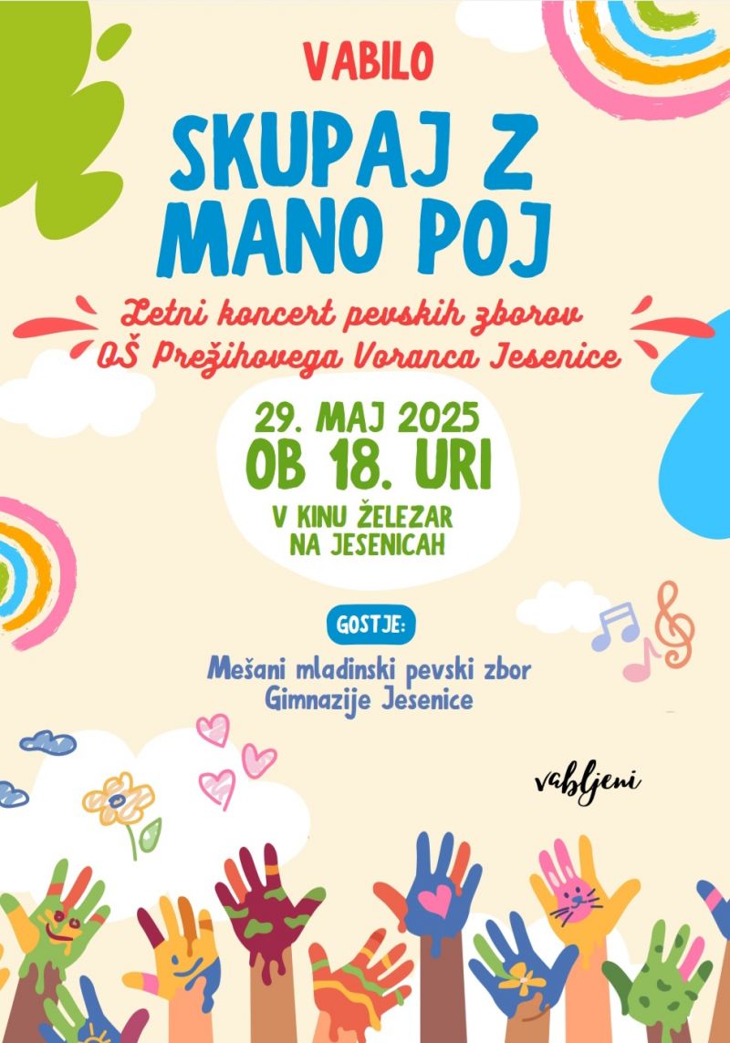 Letni koncert pevskih zborov