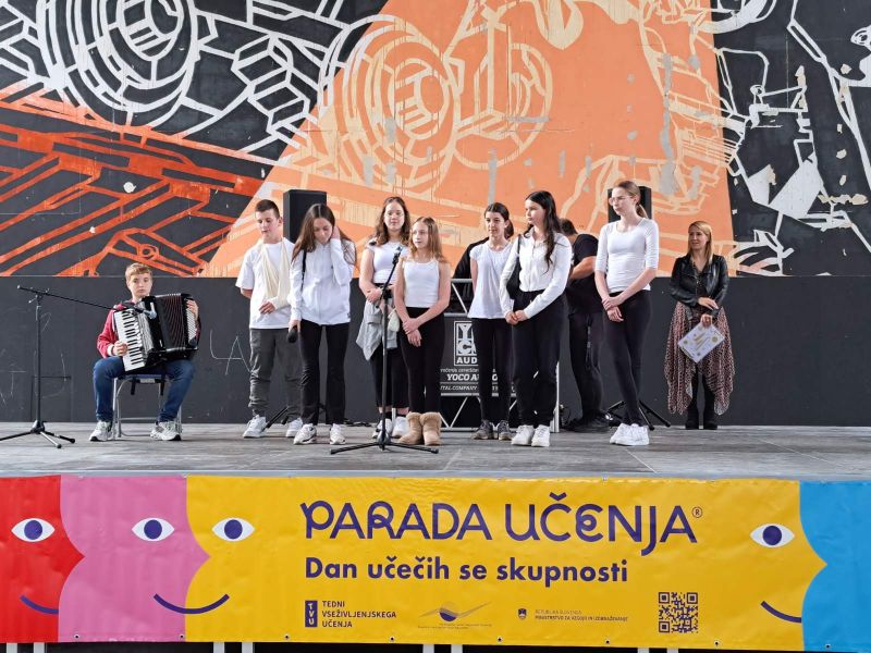 Naši učenci na Paradi učenja 
