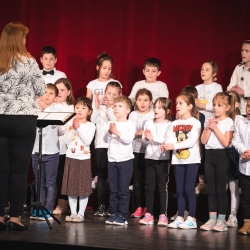 Udeležba pevcev OPZ Žepki na Območni reviji otroških in mladinskih pevskih zborov