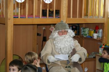 Obiskal nas je Dedek Mraz