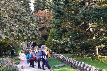 Naravoslovni dan 2. razredov - Spominski park Jesenice